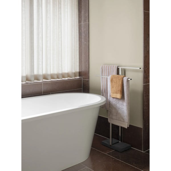 Oranžinės spalvos/smėlio spalvos iš frote audinio iš organiškos medvilnės vonios rankšluostis 70x140 cm Arto – Blomus-image-1