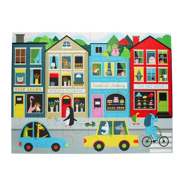 Dėlionė (vienetų skaičius 24) On Our Street – Rex London-image-2