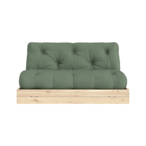 Žalios spalvos sulankstoma sofa 145 cm Flip – Karup Design