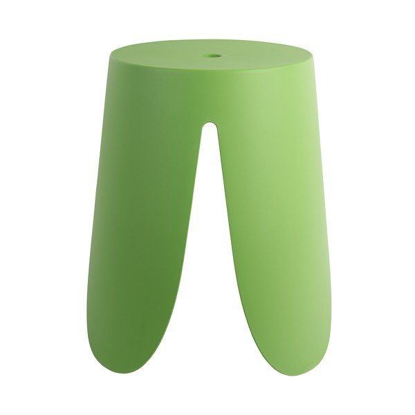 Iš plastiko taburetė žalios spalvos Ravish – Leitmotiv-image-2
