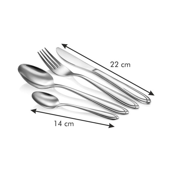 Sidabriniai nerūdijančio plieno stalo įrankiai Scarlett - Tescoma-image-1