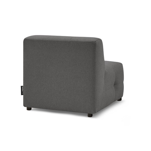 Tamsiai pilkas sofos modulis Kleber - Bobochic Paris-image-4