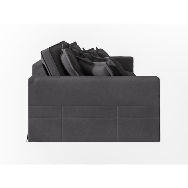 Antracito spalvos sofa 236 cm Nora – Ropez-image-4