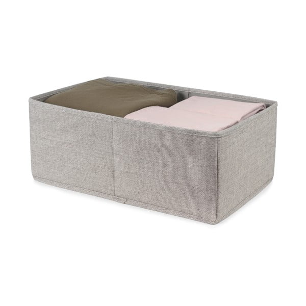 Pilka daiktadėžė Compactor Oxford, 42 x 26 cm