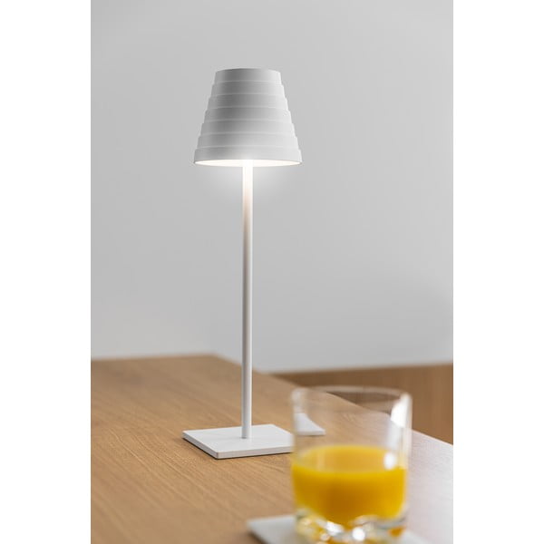 Stalinis šviestuvas baltos spalvos LED (aukštis 37 cm) Fizzi – GTV-image-1