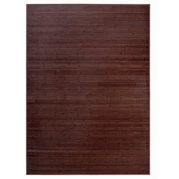 Iš bambuko kilimas tamsiai rudos spalvos 180x250 cm – Casa Selección