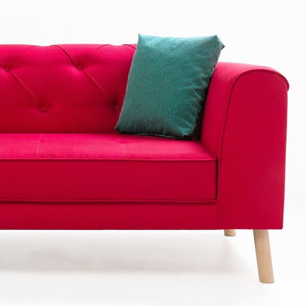 Raudona sofa kairiajame kampe Balcab Home Anna-image-3