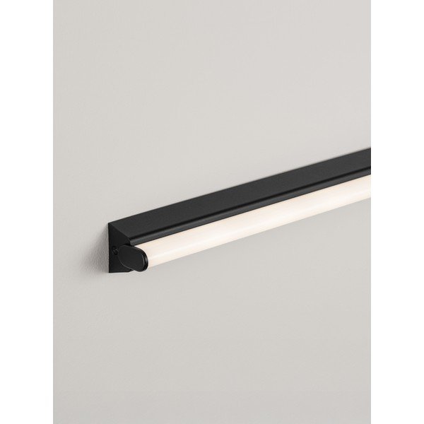 Matinės juodos spalvos iš aliuminio sieninė lempa LED Endo – Nova Luce-image-3