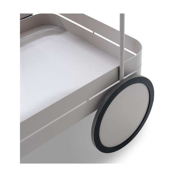 Iš metalo vežimėlis ant ratukų 74x42 cm Gin & Trolley – Spinder Design-image-4