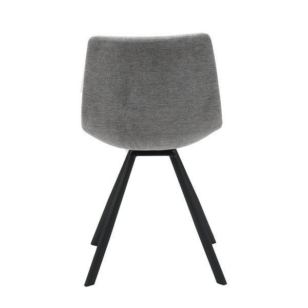 Valgomojo kėdė šviesiai pilkos spalvos Yukon – Unique Furniture-image-4