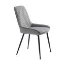 Pilka valgomojo kėdė Milton - Unique Furniture