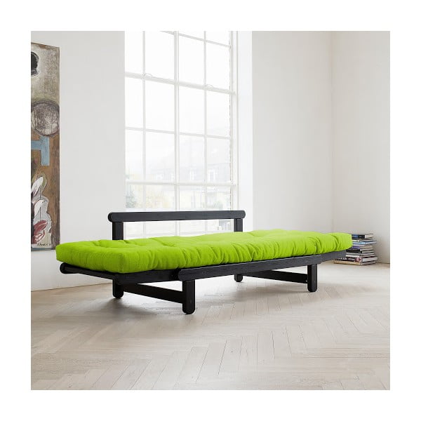 Sofa lova "Karup Beat" juoda/liepa-image-1