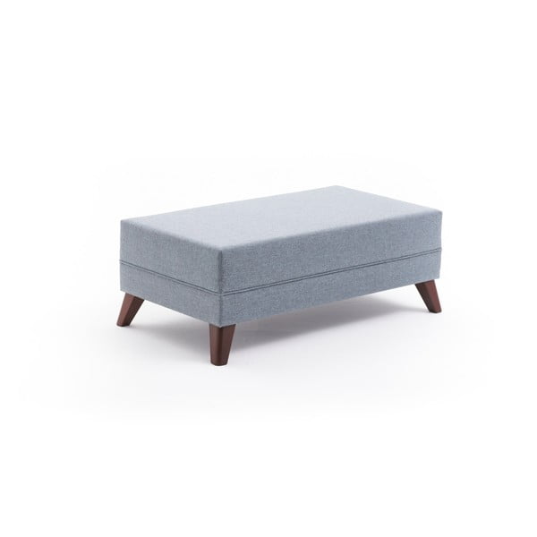 Kampinė sofa šviesiai mėlynos spalvos (su kairiuoju kampu) Bella – Balcab Home-image-3