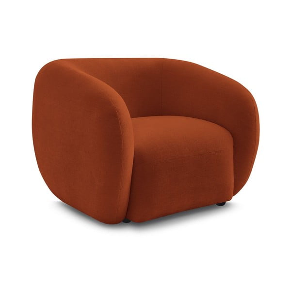 Krėslas oranžinės spalvos Celine – Bobochic Paris
