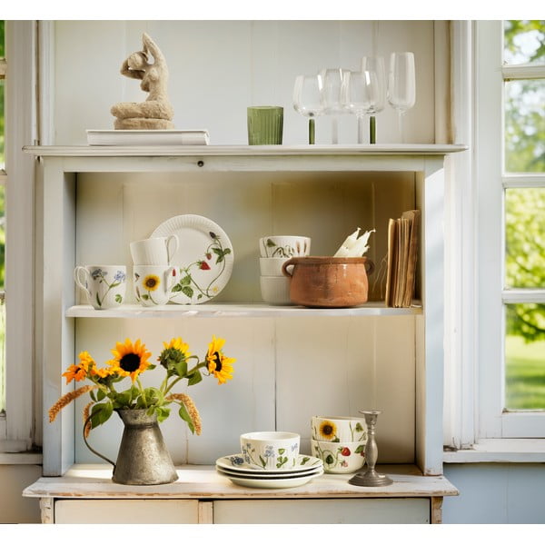 Desertinė iš porceliano  lėkštė baltos spalvos ø 22 cm Hammershøi Summer – Kähler Design-image-3