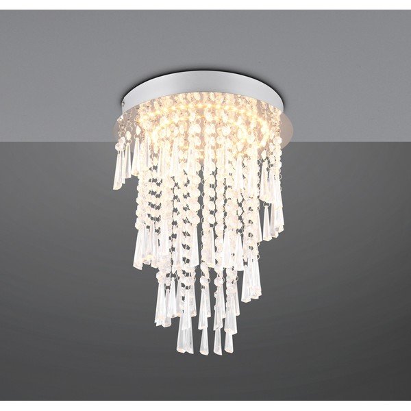 Lubinis šviestuvas sidabrinės spalvos LED ø 30 cm Pomp – Reality-image-3