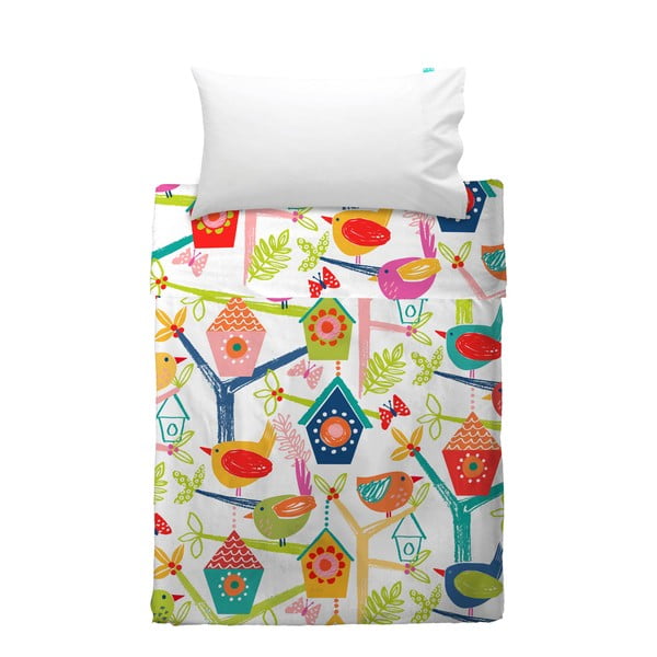 "Moshi Moshi" lovos užvalkalas ir užvalkalas ant pagalvės, 120 x 180 cm