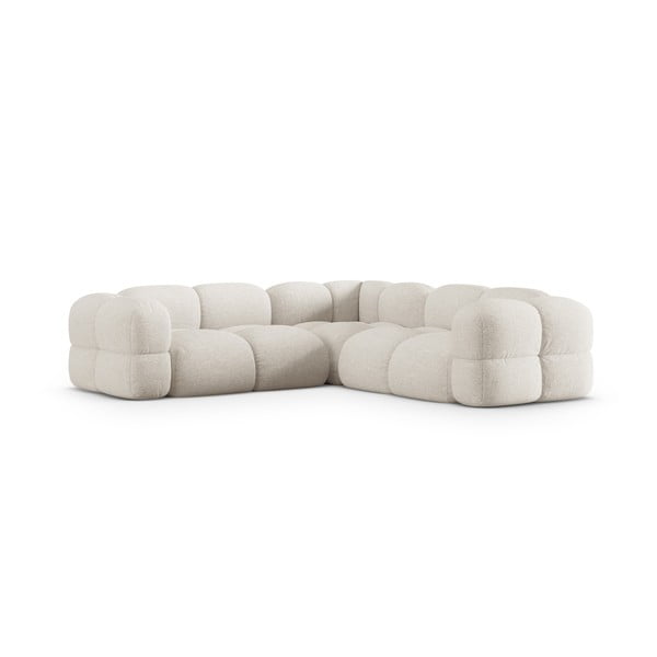 Smėlio spalvos kampinė sofa Loretto – Cosmopolitan Design-image-2