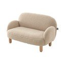 Smėlio spalvos vaikiška sofa iš boucle 89 cm Rocky – Vipack