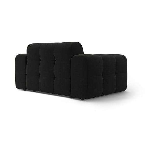Juodos spalvos sofa 156 cm Kendal – Micadoni -image-4