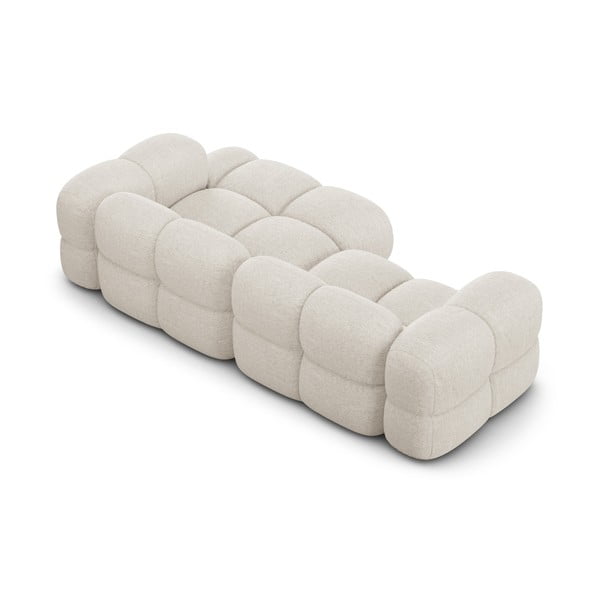 Smėlio spalvos kampinė sofa (su dešiniuoju kampu/su gultu) Loretto – Cosmopolitan Design-image-4