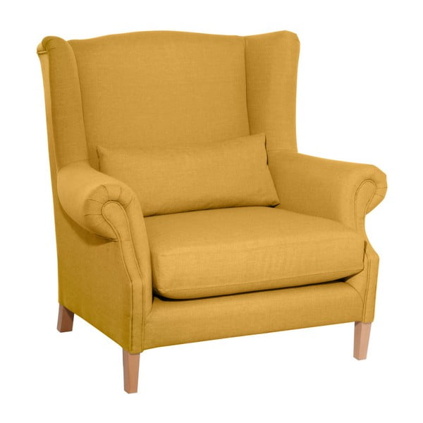 "Max Winzer Harvey" geltonas fotelis