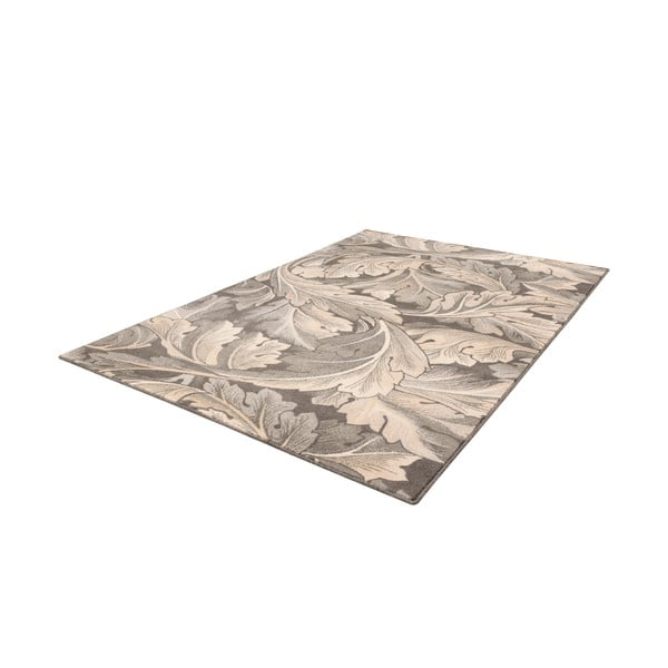 Iš vilnos kilimas pilkos spalvos/smėlio spalvos 200x300 cm Thea anthracite – Agnella-image-4