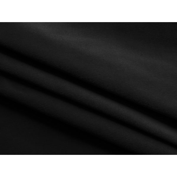 Juodos spalvos iš velveto taburetė Kapua – Makamii-image-4