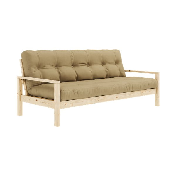 Sulankstoma sofa garstyčių spalvos 205 cm Knob – Karup Design-image-3