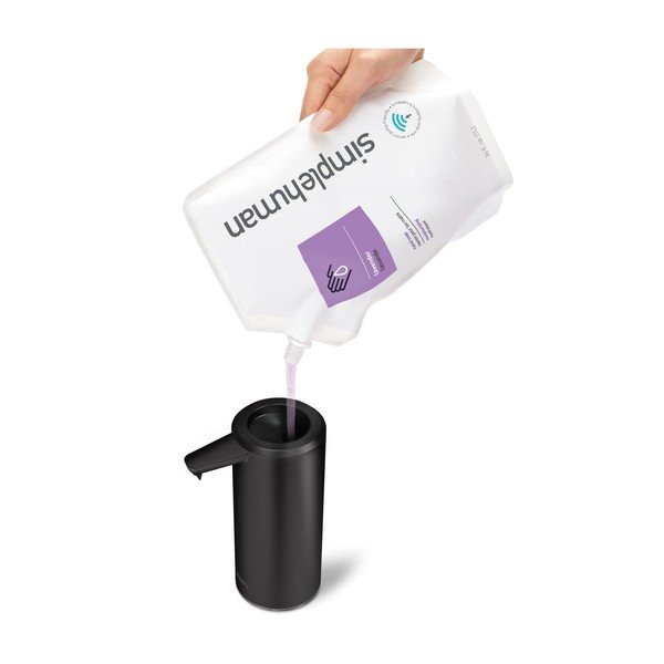 Automatinis muilo dozatorius iš plieno matinės juodos spalvos 266 ml – simplehuman-image-2