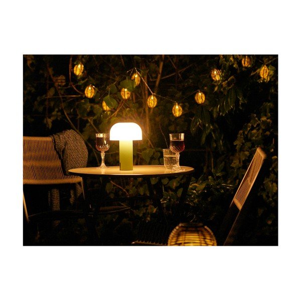 Stalinis lauko šviestuvas LED USB ø 15 cm Soham – House Nordic-image-1