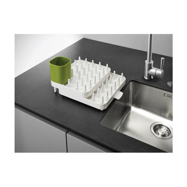 Baltas reguliuojamas 3 dalių nulašėjimo padėklas Joseph Joseph Connect-image-4