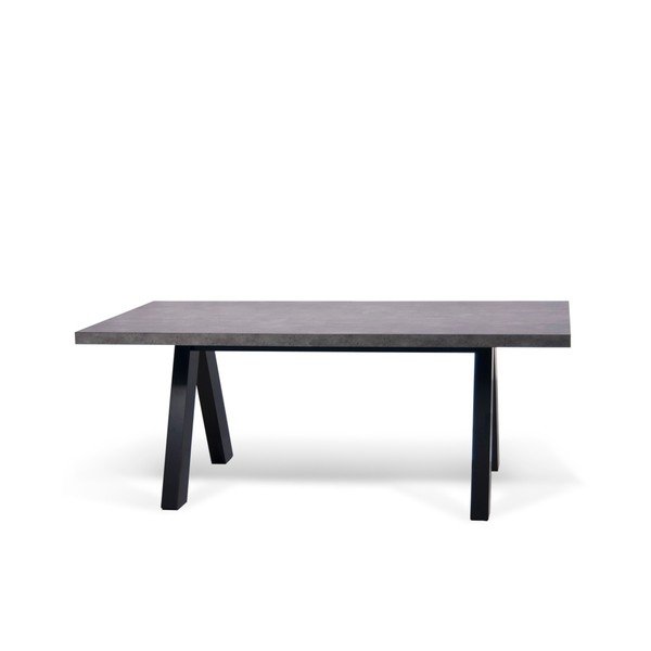 TemaHome "Apex" pilkas valgomojo stalas-image-3