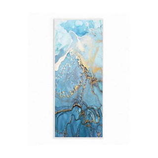 Skalbiamas kilimas mėlynos spalvos 80x150 cm Blue Waves – Oyo Concept
