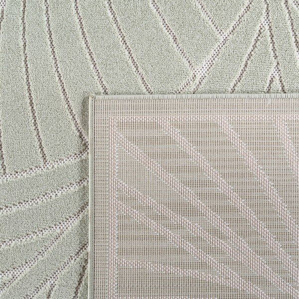 Žalios spalvos apvalios formos lauko ir vidaus kilimas ø 160 cm Nova 1203 – Ayyildiz Carpets-image-3