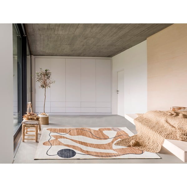 Kilimas oranžinės spalvos 140x200 cm Class – Universal-image-1