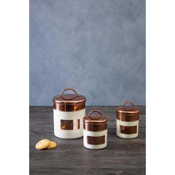 Iš metalo maisto laikymo indas sausainiams Prescott – Premier Housewares-image-1