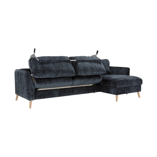 Mėlyna kampinė sofa lova Lucy - Sits-image-2