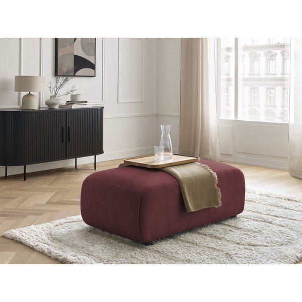 Raudonos spalvos modulinė taburetė Jana – Bobochic Paris-image-1