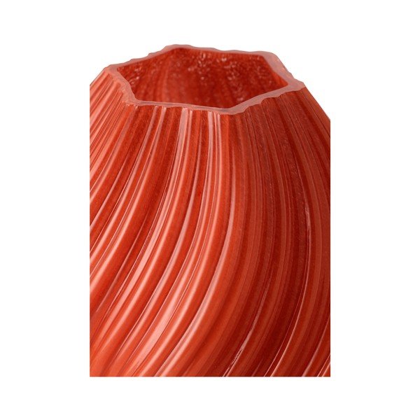 Raudonos plytų spalvos rankų darbo vaza (aukštis 23 cm) Selma – Ellos Home-image-2