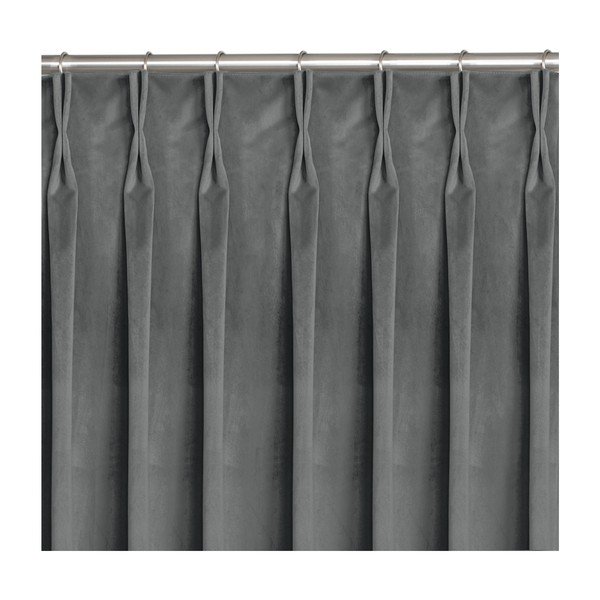 Antracito spalvos užuolaidos 200x175 cm Vila - Homede-image-4