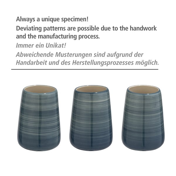 Mėlynos spalvos muilo dozatorius Wenko Keramika-image-2