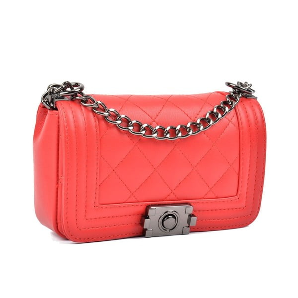 Raudona odinė rankinė Isabella Rhea Mari-image-2