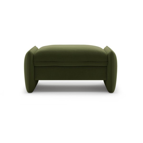 Žalios spalvos taburetė iš velveto Georgia – Micadoni -image-1