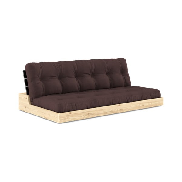 Sulankstoma sofa tamsiai rudos spalvos 196 cm Base – Karup Design