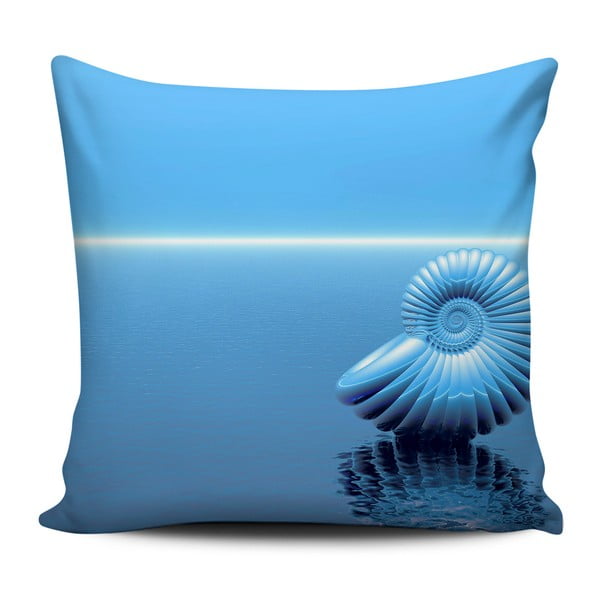 Pagalvė Home de Bleu Tropical Conch, 43 x 43 cm