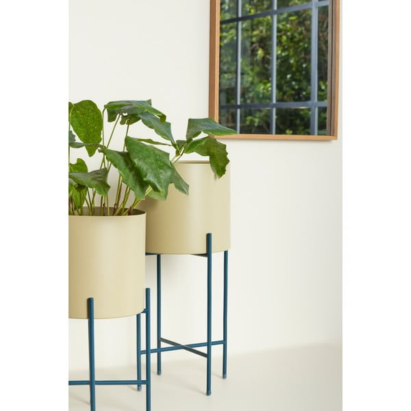 Iš metalo gėlių vazonų dangteliai 2 vnt. ø 25 cm Airy – Hübsch-image-3