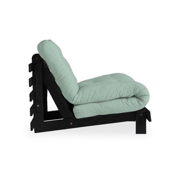 Sulankstomas fotelis Karup Design Roots Black/Mint-image-3
