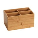 Bambukinis vonios kambario dėklas su 4 skyriais Wenko Terra