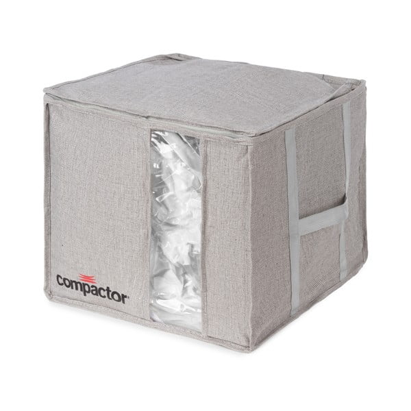 Pilka suspaudžiama daiktadėžė Compactor Oxford, 125 l-image-4